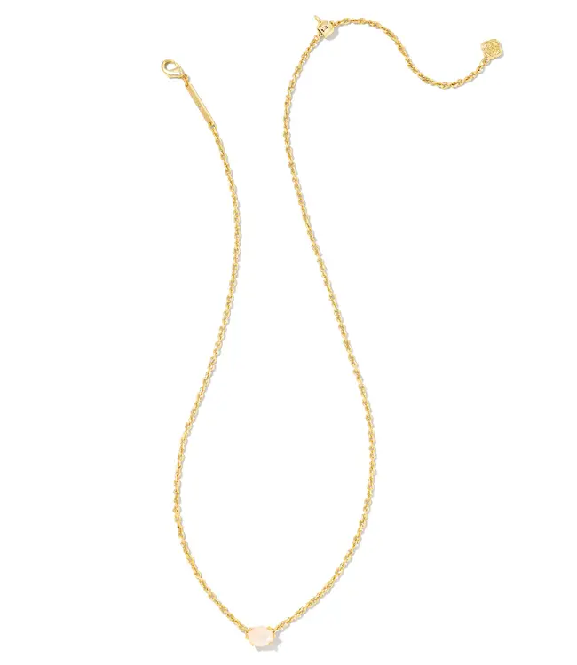 Kendra Scott  Cailin Gold Pendant Necklace in Champagne Opal Crystal