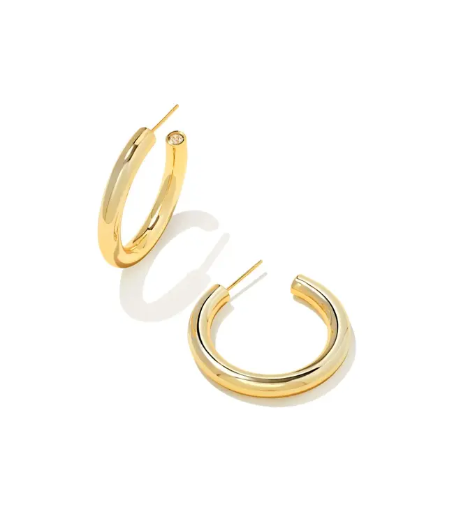 Kendra Scott Colette Hoop Earrings in Gold