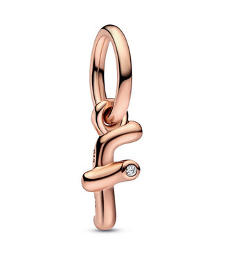 Pandora Letter F Script Alphabet Dangle Charm FINAL SALE