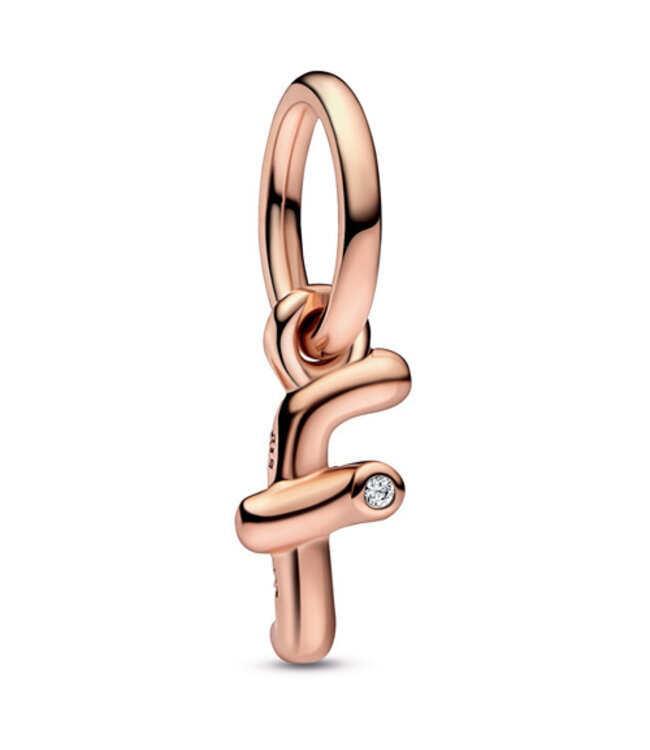 Pandora Letter F Script Alphabet Dangle Charm FINAL SALE