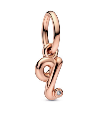 Pandora Letter Q Script Alphabet Dangle Charm FINAL SALE