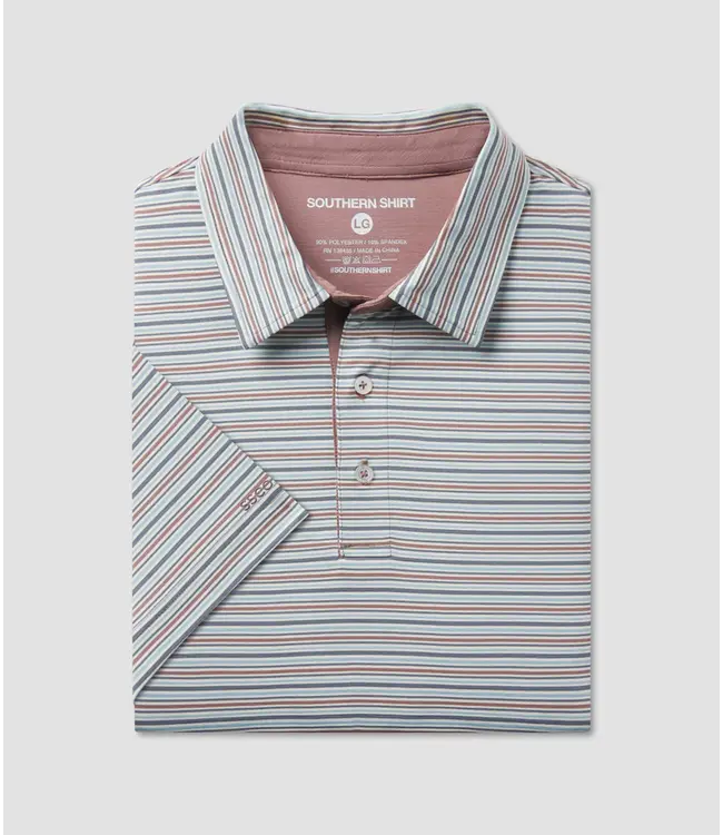 Sawgrass Overcast Stripe Polo