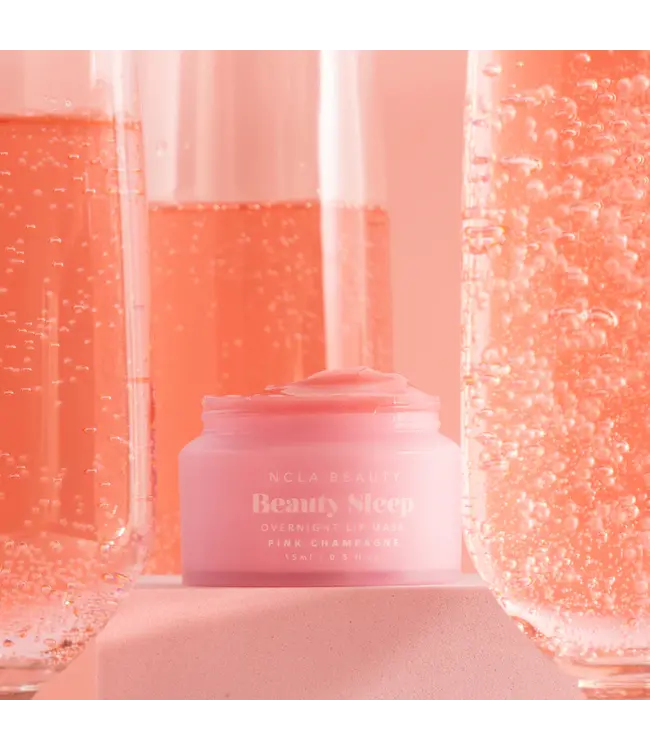 Beauty Sleep Overnight Pink Champagne Lip Mask