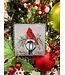 Round Top Mini Cardinal on Lamp Post Print