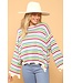 Jasmine Multi Striped Sweater