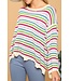 Jasmine Multi Striped Sweater