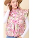Laura Pink Patchwork Quilted Vest