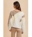 Ann Clair Taupe Chunky Sweater