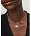Kendra Scott Elisa Gold Pendant Necklace in Light Blue Illusion