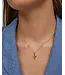 Kendra Scott Cross Pendant Necklace in Gold