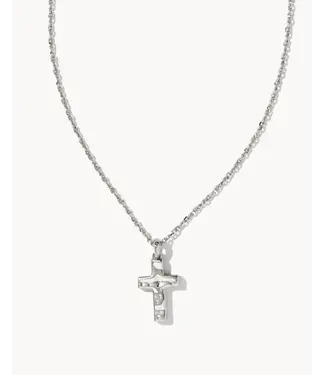 Kendra Scott Design Kendra Scott Cross Pendant Necklace in Silver