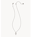 Kendra Scott Cross Pendant Necklace in Silver
