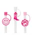 Swig Lets Go Girls Straw Topper Set