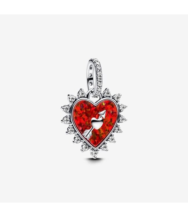 Pandora Spinnable Arrow Heart Dangle Charm FINAL SALE
