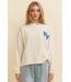 Kentucky Cream Pullover Sweater