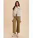 Stephanie Dried Herb Wide Leg Pants