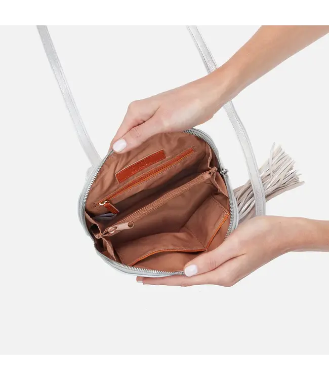 Hobo Nash Crossbody Silver