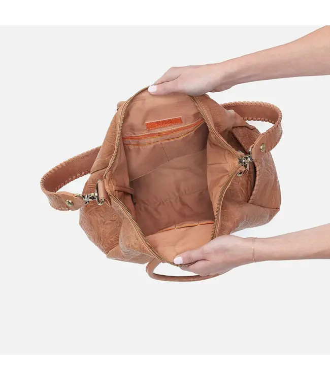 Hobo Sheila Large Satchel Saddle
