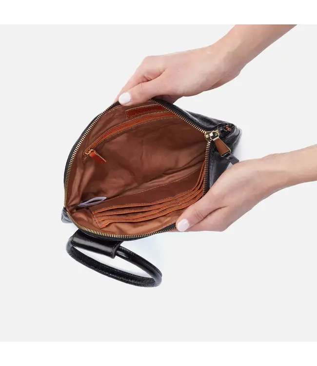 Hobo Sable Wristlet Black