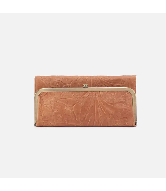 Hobo Rachel Continental Wallet Saddle