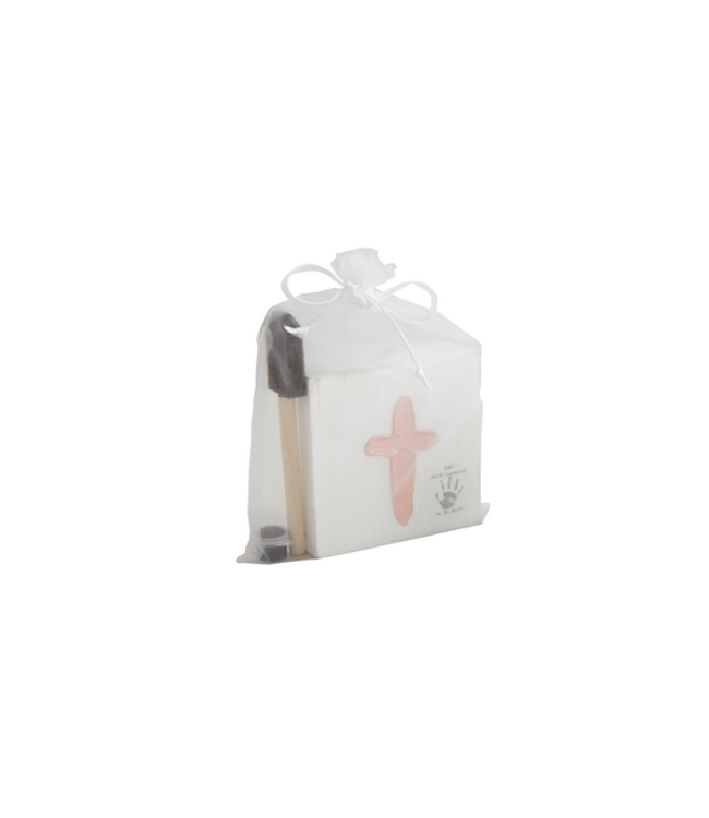 Pink Cross Handprint Kit