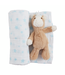 Stars Swaddle & Rattle Set