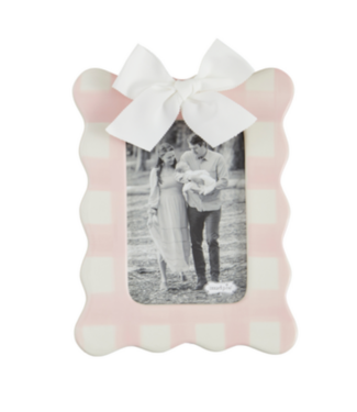 Pink Bow Vertical Frame