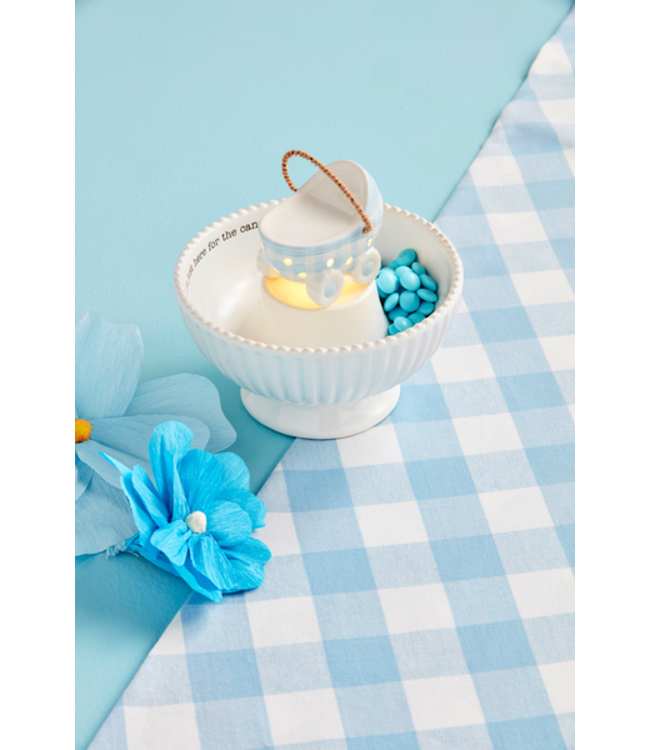 Blue Baby Carriage Light Up Sitter