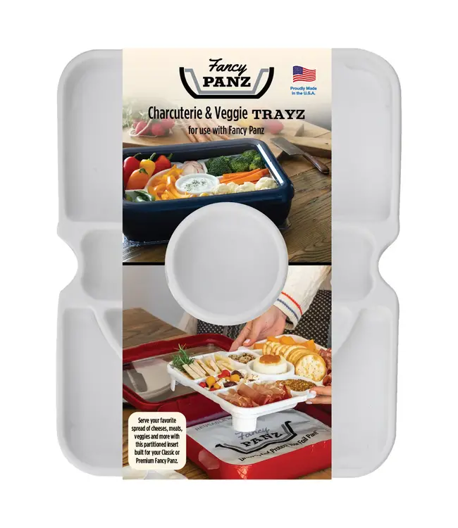 Fancy Panz Charcuterie & Veggie Trayz Insert