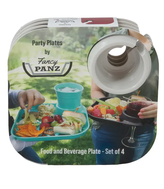 Fancy Panz Food & Beverage Plates