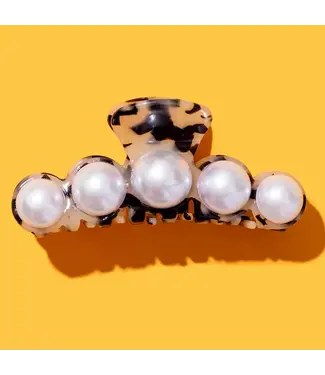 Taylor Elliott Designs Blonde & Black Tortoise Large Hair Clip
