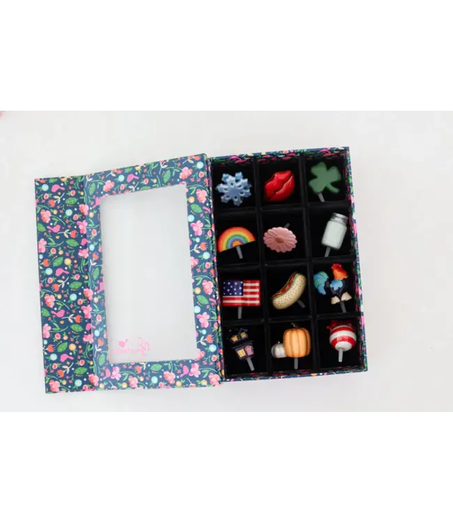 Nora Fleming Floral Keepsake Box