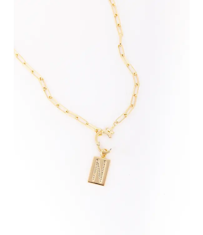 Thea Gold Charm Necklace