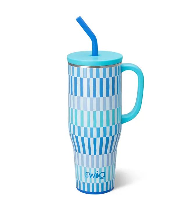 Swig Glacier Stripe Mega Mug 40oz