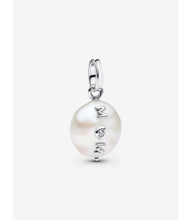 Pandora Treated Freshwater Cultured Baroque Pearl Mom Dangle Charm FINAL SALE