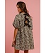 Eden Leopard Denim Dress