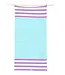 Live Sandy Lilac Lagoon Microfiber Beach Towel
