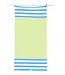 Live Sandy Key Lime Sky Microfiber Beach Towel