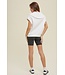 Millie White Scuba Top