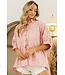 Brooklyn Blush Sequin Blouse