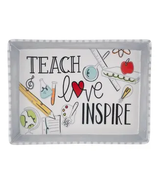 Teach Love Inspire Trinket Tray