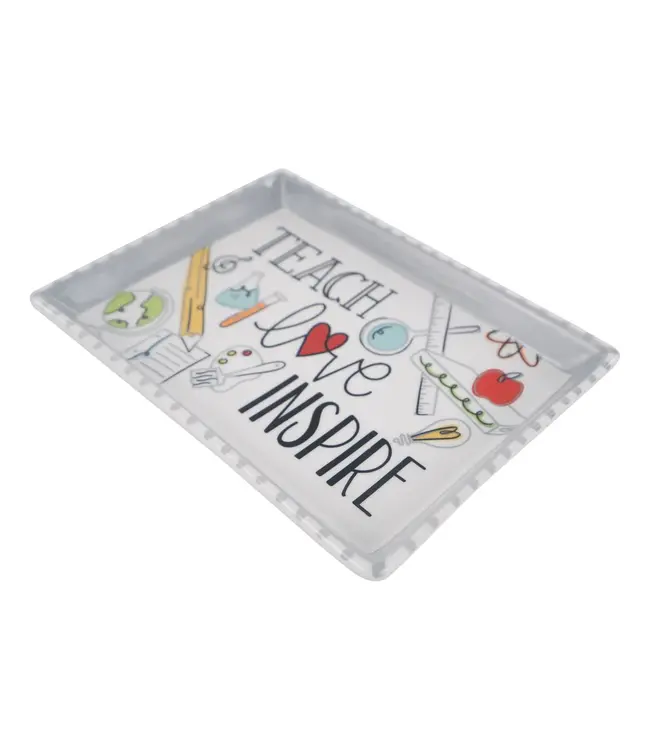 Teach Love Inspire Trinket Tray