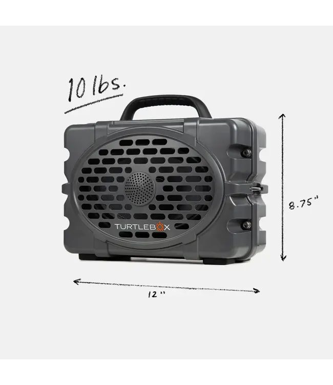 Turtlebox Gray Gen 3