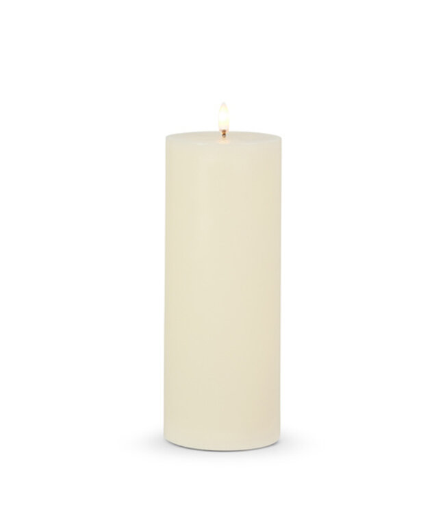 Ivory Pillar Candle 3.5 x 9"