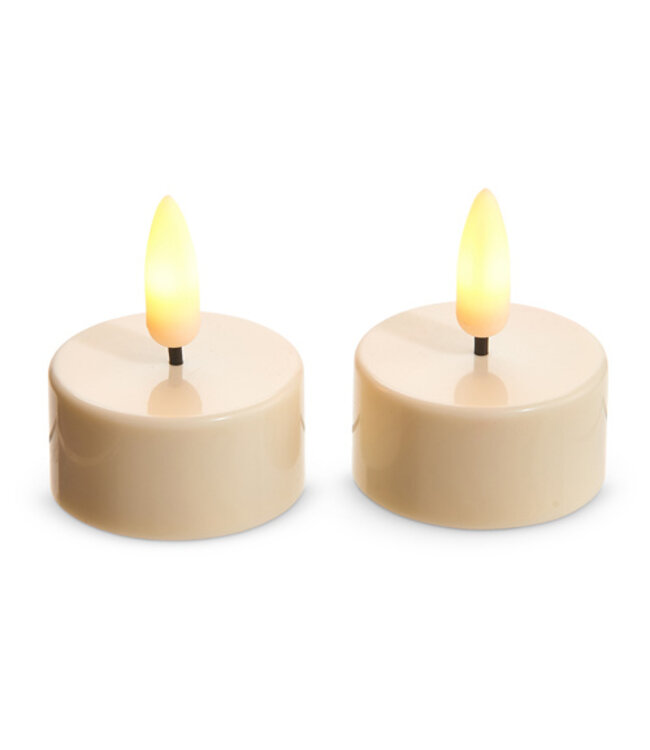 Ivory Tealights 1.5 x 1"
