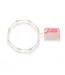 Beaded Blondes Luster White Pearl Anklet