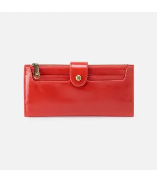 Hobo Hobo Dunn Continental Wallet Grenadine