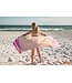 Live Sandy Peach Beach Microfiber Beach Towel