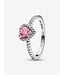 Pandora Elevated Pink Heart Ring FINAL SALE