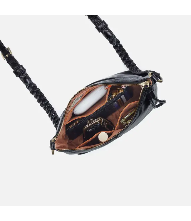 Hobo Lasso Medium Crossbody Black